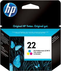 HP C9352A RENKLİ KARTUŞ 22 NUMARA